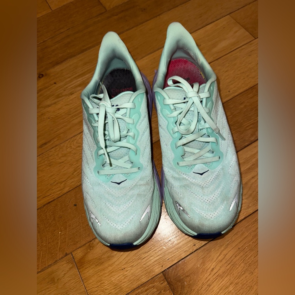 Hoka One One Light Green Women's Athletic Shoes